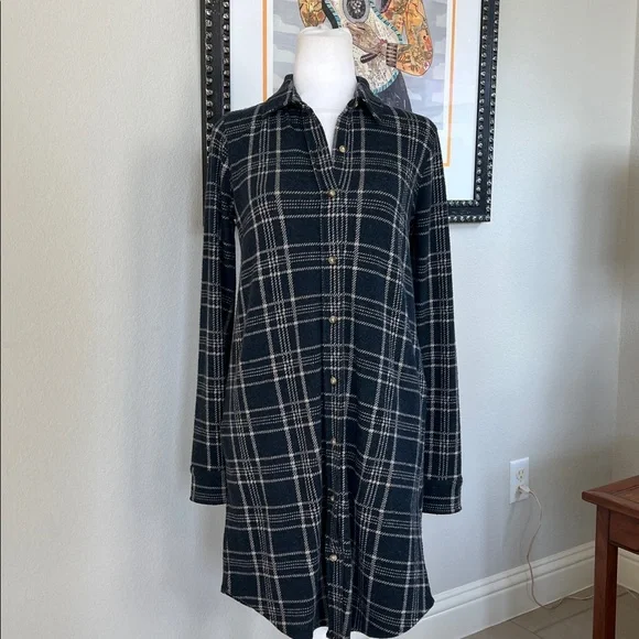 Faherty Legends Plaid Dress XS - Picture 2 of 5